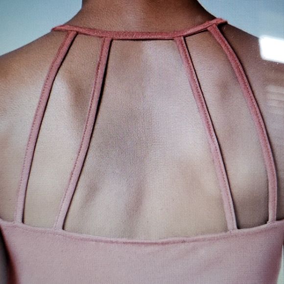 Venus Strappy Detail Top, Teal, Size Large - Picture 7 of 9